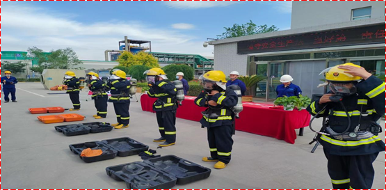 銀川百泓新材料科技有限公司安全生產(chǎn)月啟動(dòng)儀式暨安全承諾宣誓(圖4)